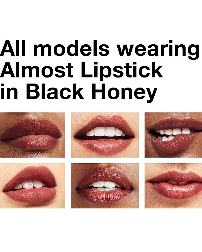Shop Clinique Almost Lipstick In Black Honey