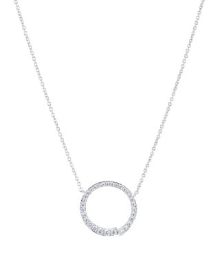 nadri circle pendant necklace