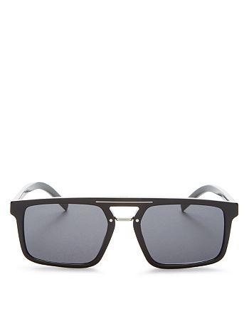 Dior Men's Black Tie Square Sunglasses, 54mm | Bloomingdale's