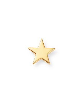 Zoë Chicco - 14K Yellow Gold Single Itty Bitty Star Stud Earring