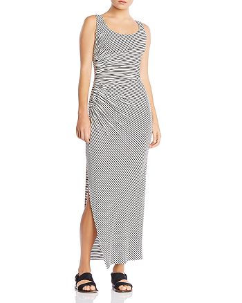 Bailey 44 Duststorm Ruched Striped Maxi Dress | Bloomingdale's