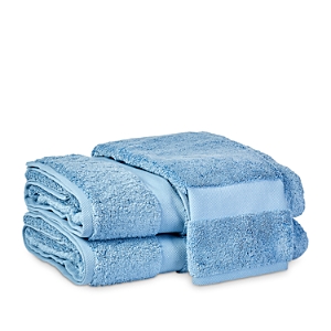 Matouk Lotus Washcloth In Azul