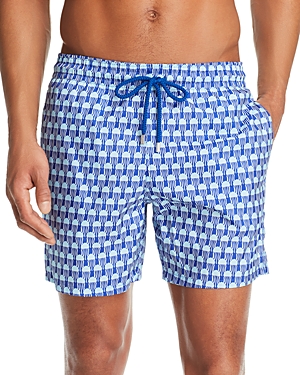 VILEBREQUIN ISTANBUL PACKABLE JELLYFISH-PRINT SWIM SHORTS,MAHE9J01