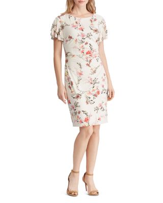 ralph lauren floral jersey dress