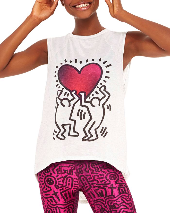Keith haring terez top