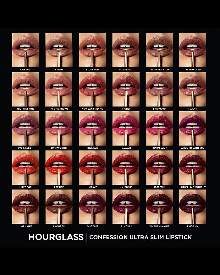 Shop Hourglass Confession Ultra-slim High Intensity Refillable Lipstick In Secretly