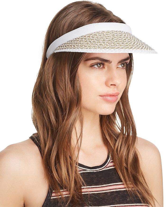Eric Javits Bradfield Woven Visor Bloomingdale's