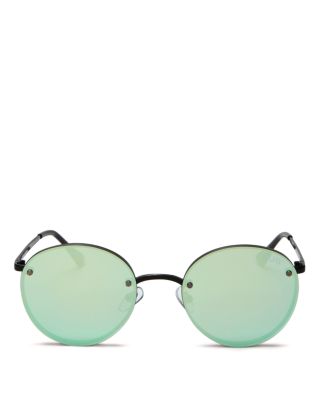 Quay Australia x Elle Ferguson: black round sunglasses Quay Australia x Elle Ferguson | Sunglasses & Shades | Shop main image 2