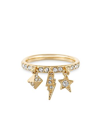 Karl Lagerfeld Paris Mini Rocky Multi Charm Ring Bloomingdale S