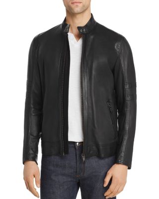 boss jaylo leather jacket