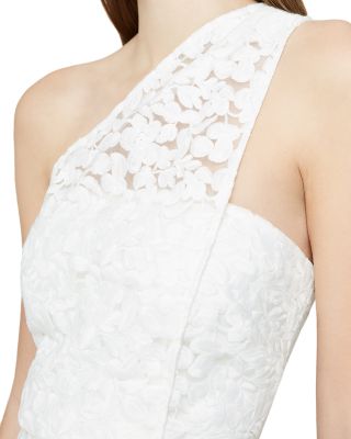 REISS Sophia One-Shoulder Lace Dress | Bloomingdale's