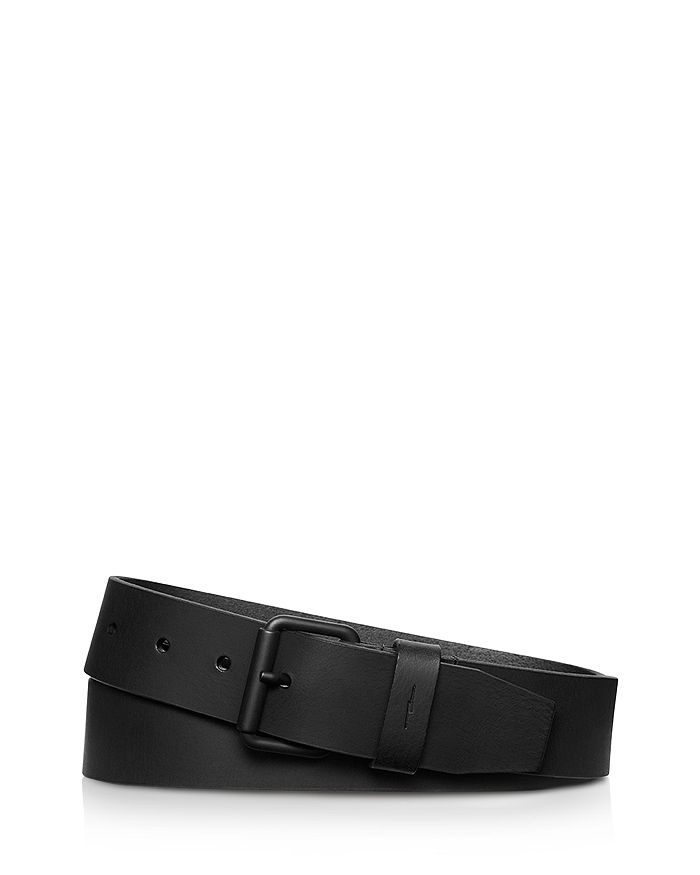 Shop Shinola Men's Bridle Leather Rambler Belt In Black
