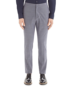THEORY PAYTON MICRO-HOUNDSTOOTH SLIM FIT PANTS,J0671219