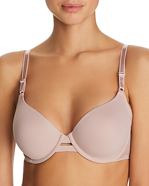 Calvin Klein Invisibles Full Coverage T-shirt Bra In Demure Pink