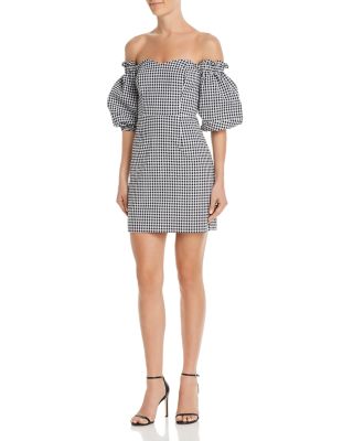 guess gingham dress