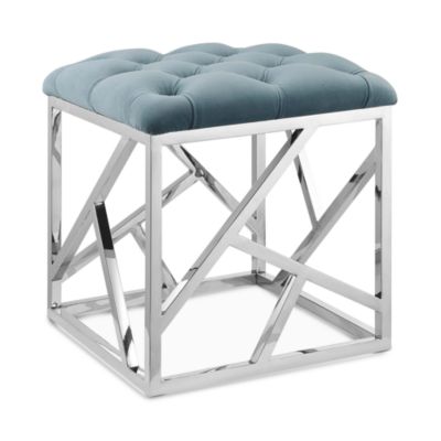 Modway Intersperse Ottoman In Sea Blue