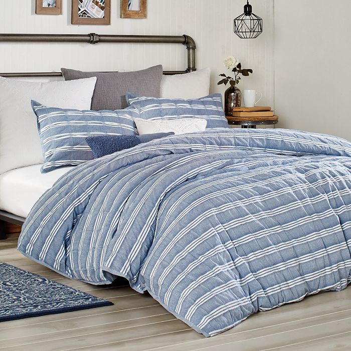 Peri Home Puckered Stripe Bedding Collection Bloomingdale's