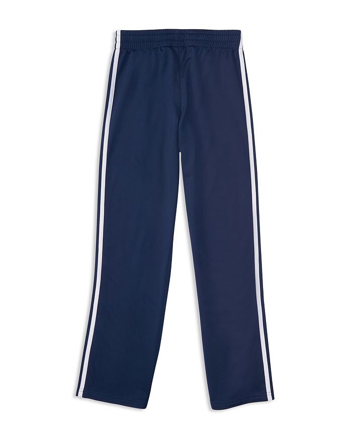 Shop Adidas Originals Boys' Iconic Tricot Pants - Big Kid In Navy