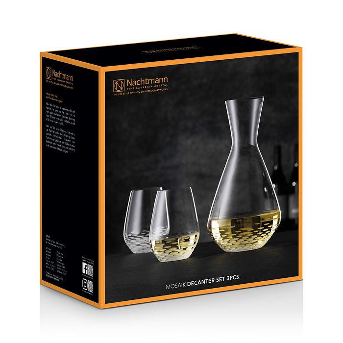 Riedel Nachtmann Mosaik Decanter & Tumbler Set Bloomingdale's