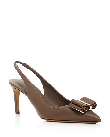 Salvatore Ferragamo Women S Zahir Slingback High Heel Pumps