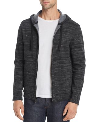 john varvatos hooded denim jacket