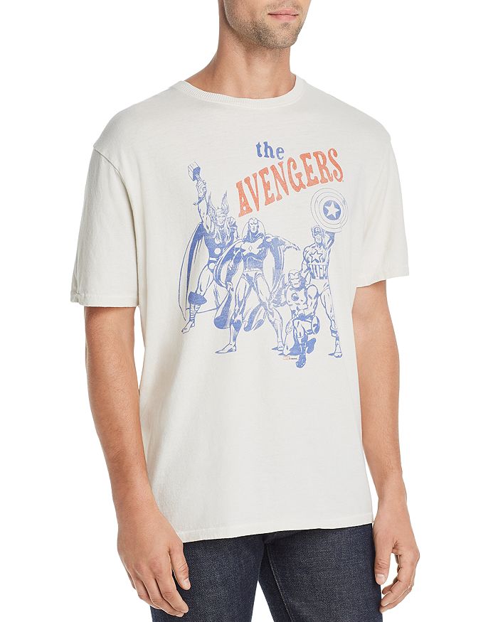 Junk Food Avengers Graphic Tee In Sea Fog Modesens