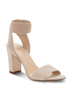 VINCE CAMUTO WOMEN'S CITRIANA SUEDE HIGH-HEEL SANDALS,VC-CITRIANA