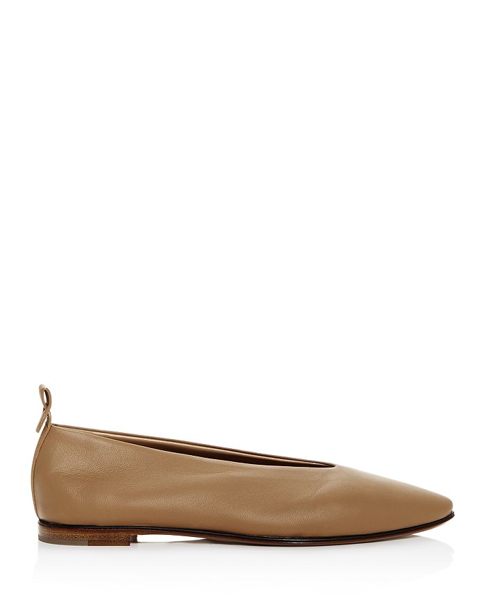 bottega veneta white flats