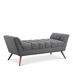 Photos - Other Furniture Modway Response Medium Upholstered Fabric Bench EEI-1789 