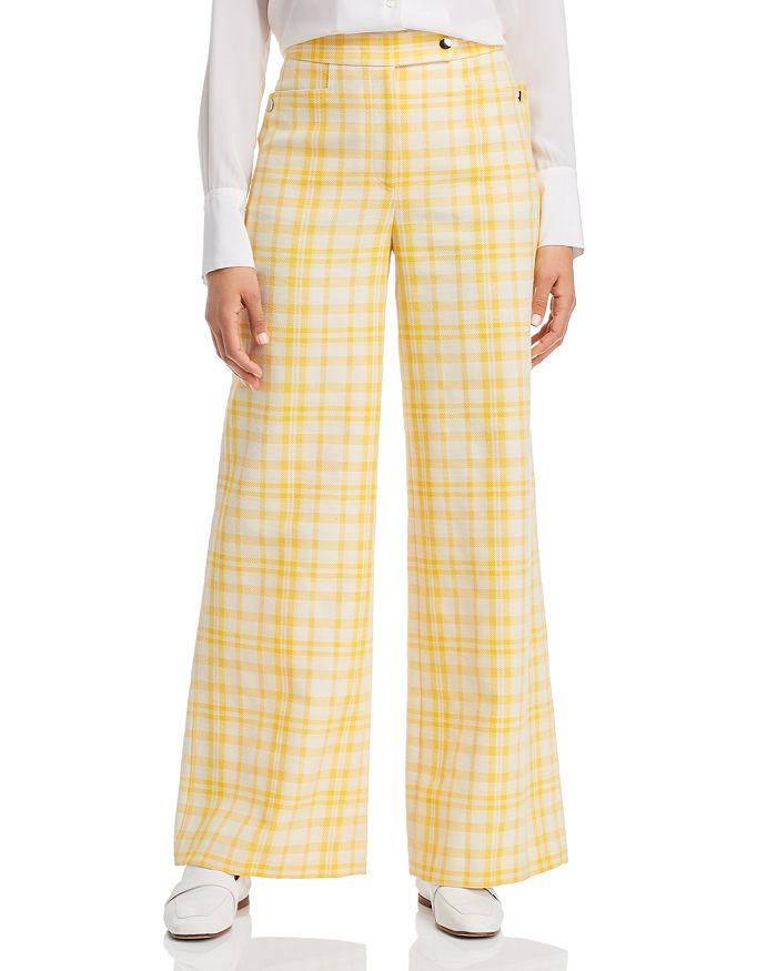 Tory burch plaid cheap pants