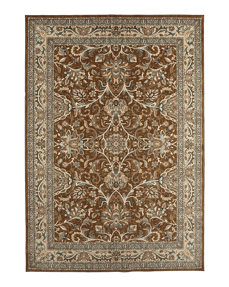 Karastan Euphoria Newbridge Area Rug, 6'6 X 9'6 In Brown