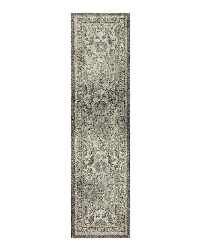 Karastan Euphoria New Ross Runner Rug, 2'4 X 7'10 In Ash Gray ModeSens