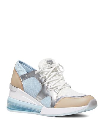 michael kors mindy lace up sneakers