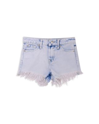 kids high waisted jean shorts