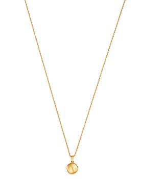 14K Yellow Gold U. of Louisville Medium Disc Necklace - 24 inch by The Black Bow Jewelry Co.