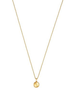 Bloomingdale's Disc Pendant Necklace in 14K Yellow Gold, 18 - 100% Exclusive