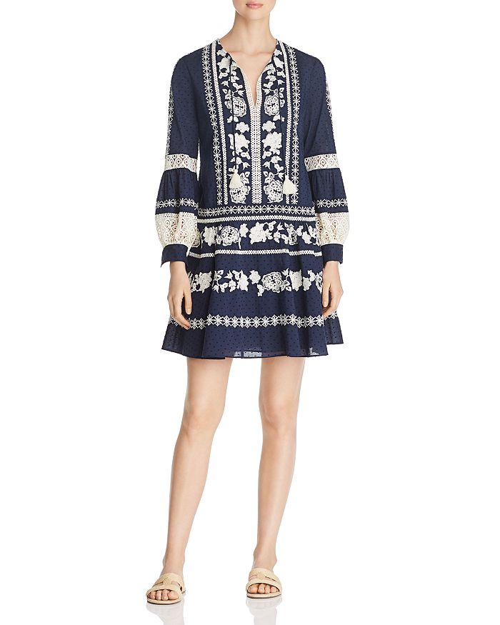 Tory burch deals boho embroidered dress