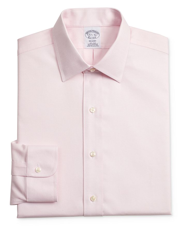 Brooks Brothers Dobby Dot Classic Fit Dress Shirt | Bloomingdale's