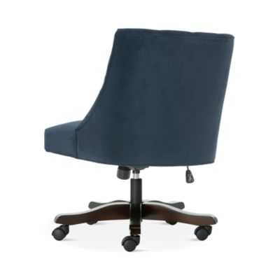 Soho Tufted Velvet Swivel Desk Chair
