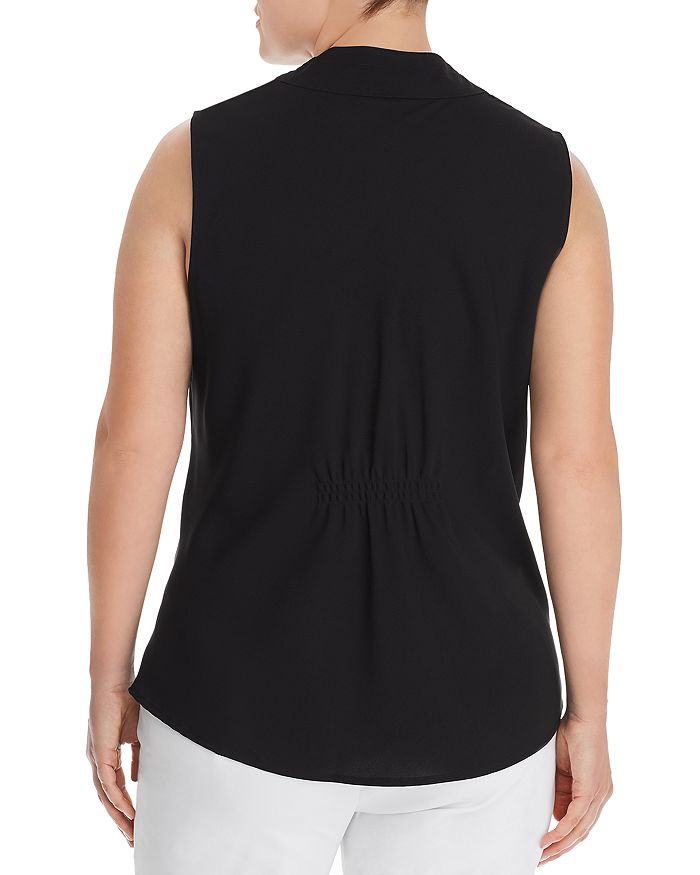 Shop Nic And Zoe Plus Nic+zoe Plus Easy Day-to-night Top In Black Onyx