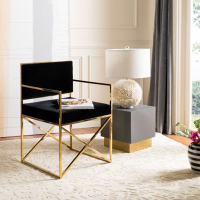 Couture Kian Velvet Directors Chair