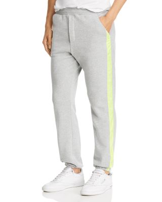 neon stripe joggers