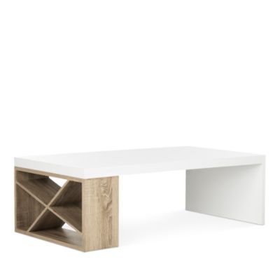 Couture Carlton Modern Scandinavian Side Storage Coffee Table