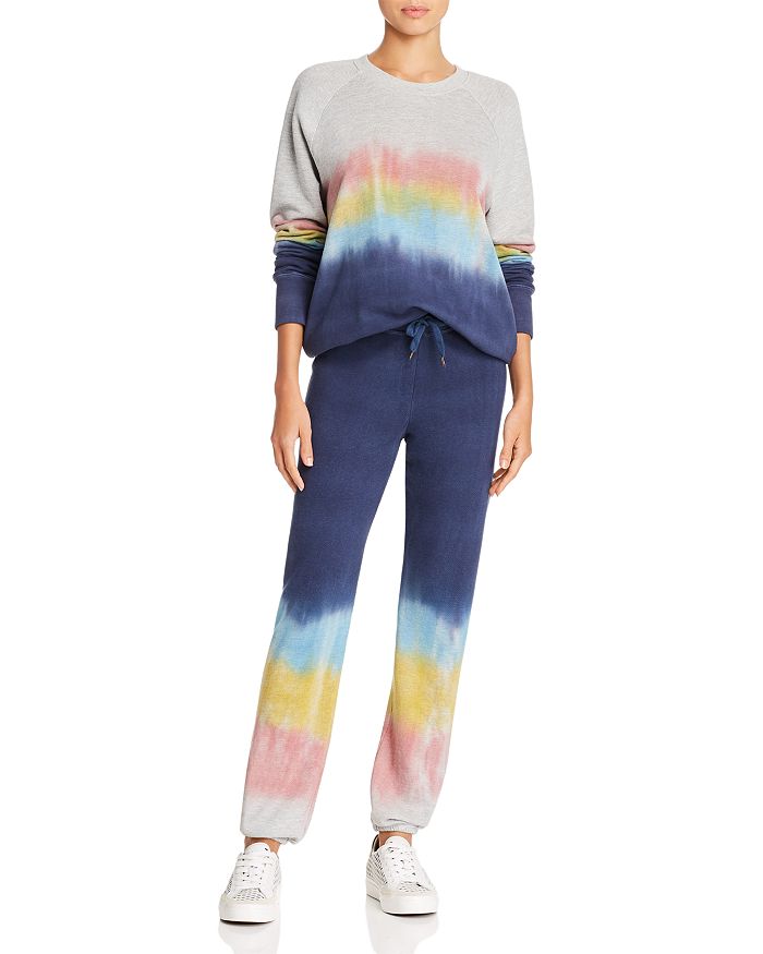 Sundry Rainbow Dip Dye Sweatshirt Sweatpants Bloomingdale s