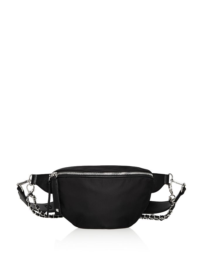 Aqua Alex Nylon Chain Belt Bag - 100% Exclusive In Black/silver