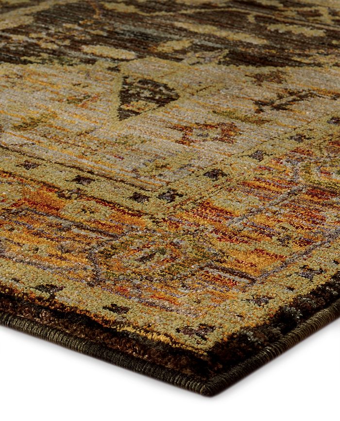 Oriental Weavers Andorra 7138b Area Rug, 3'3 X 5'2 In Gold/gray