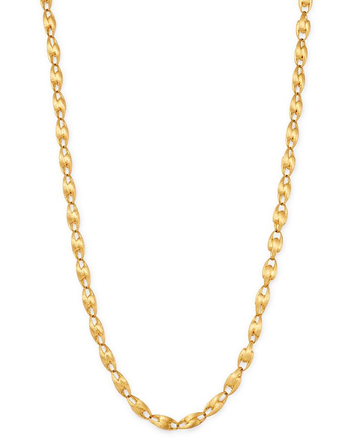 Marco Bicego 18k Yellow Gold Lucia Diamond Chain Necklace In White/gold