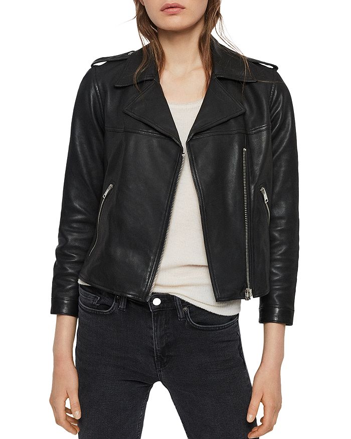 All saints discount aiden leather jacket