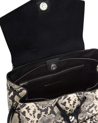 ALLSAINTS Sliver Snake Print Backpack | Bloomingdale display picture 2