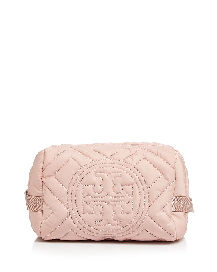 TORY BURCH FLEMING QUILTED NYLON COSMETICS CASE,55322